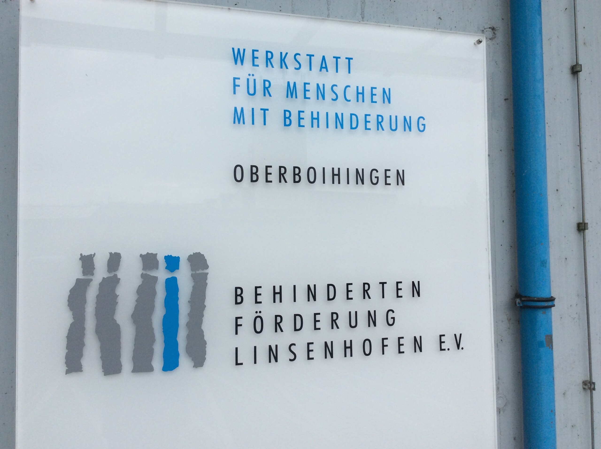 Besuch in der Behindertenförderung Linsenhofen e. V.