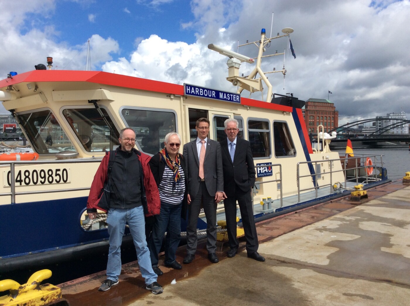 Zu Besuch im Hamburger Hafen