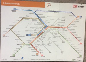 S-Bahn Netzplan