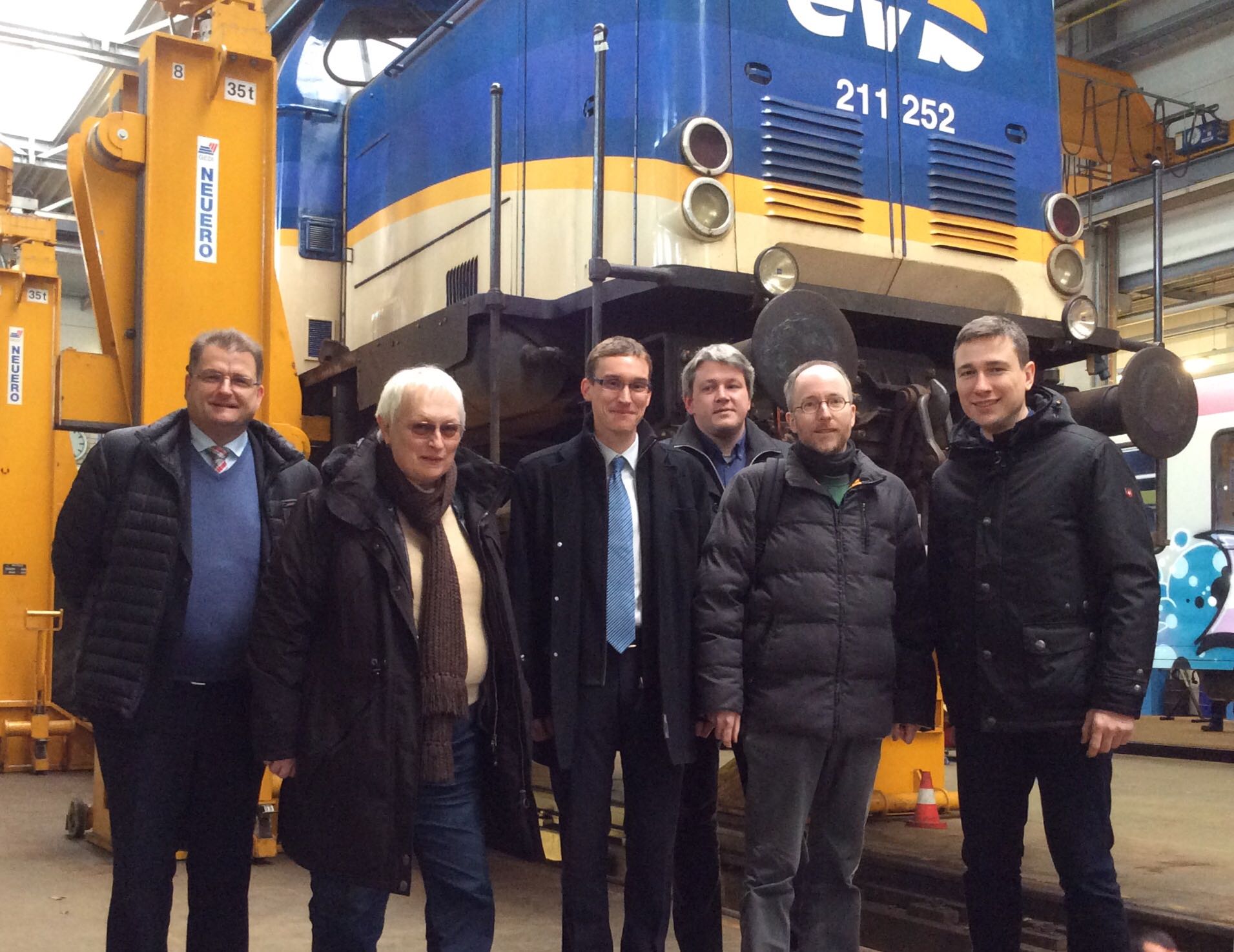Zu Besuch bei Bahnunternehmen in Niedersachsen