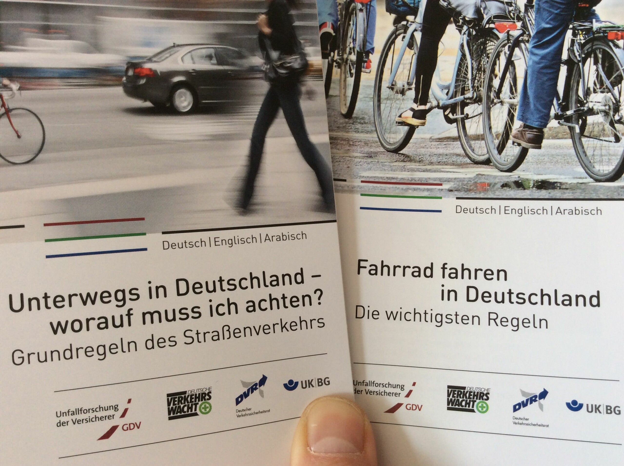 Für die Flüchtlingsarbeit: Sicher unterwegs im Straßenverkehr