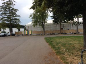 Flüchtlingszelt