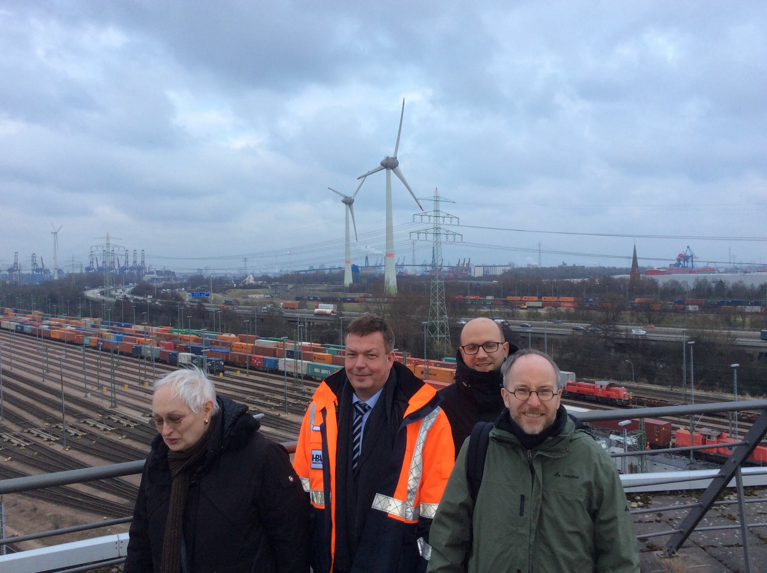 Bahn- und radpolitisch unterwegs in Hamburg