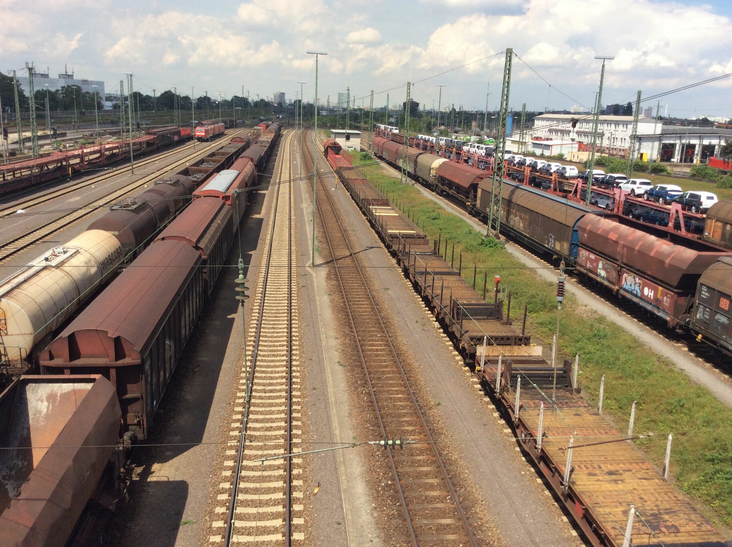 Güterverkehr aus der Bahn geworfen