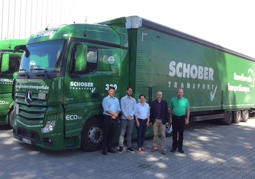 Zu Besuch beim Lkw-Spediteur