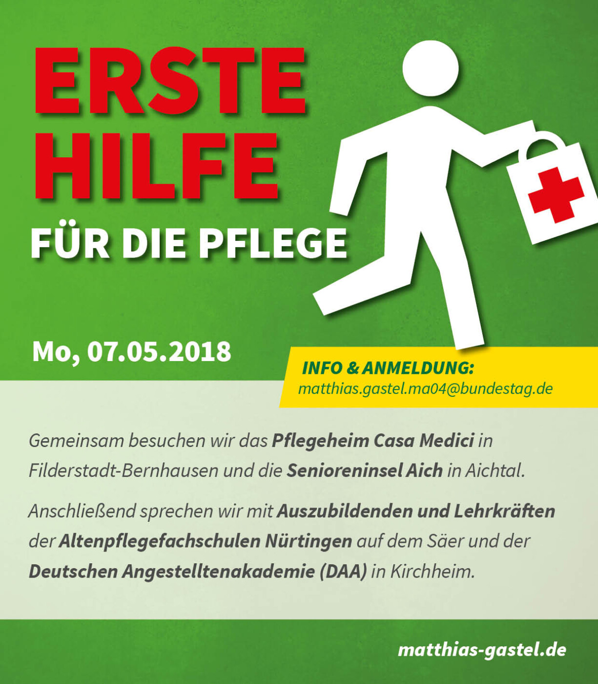 Zum Tag der Pflege: Mit der Praxis im Gespräch