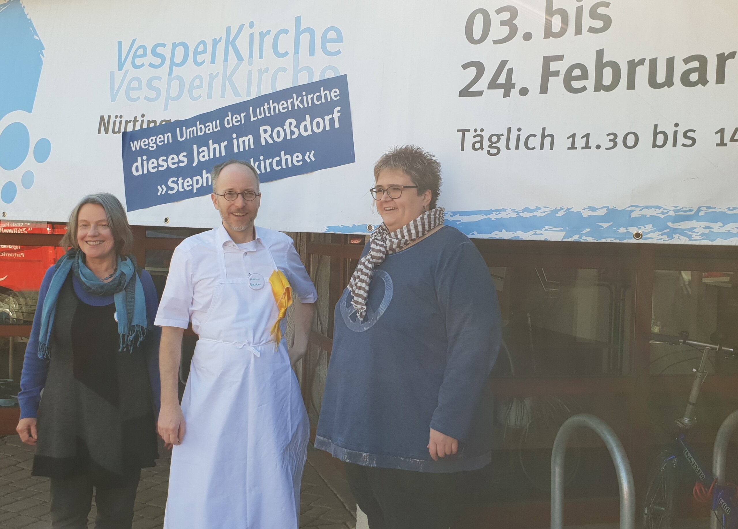 Mithilfe in der Vesperkirche