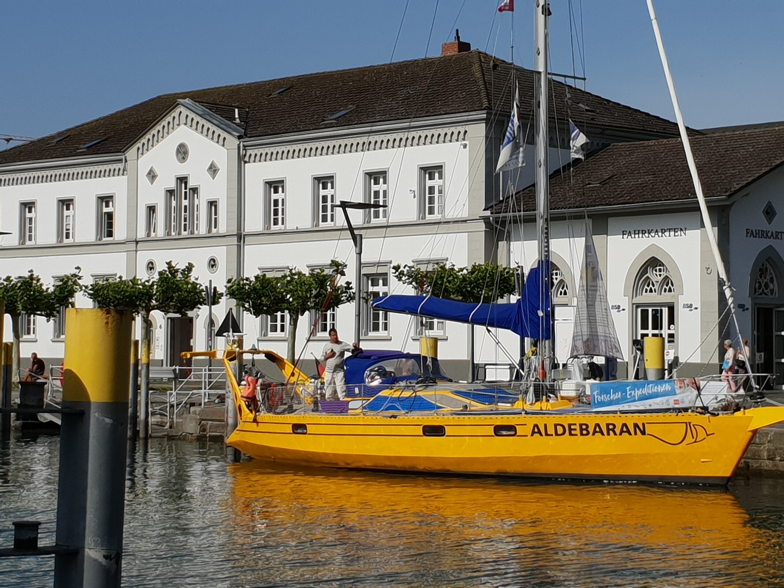 Mit dem Forschungsschiff „Aldebaran“ auf dem Bodensee