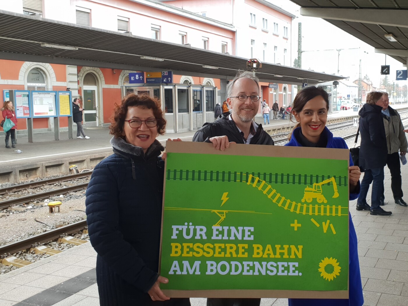 Großes Interesse am grünen Bodensee-Bahnforum