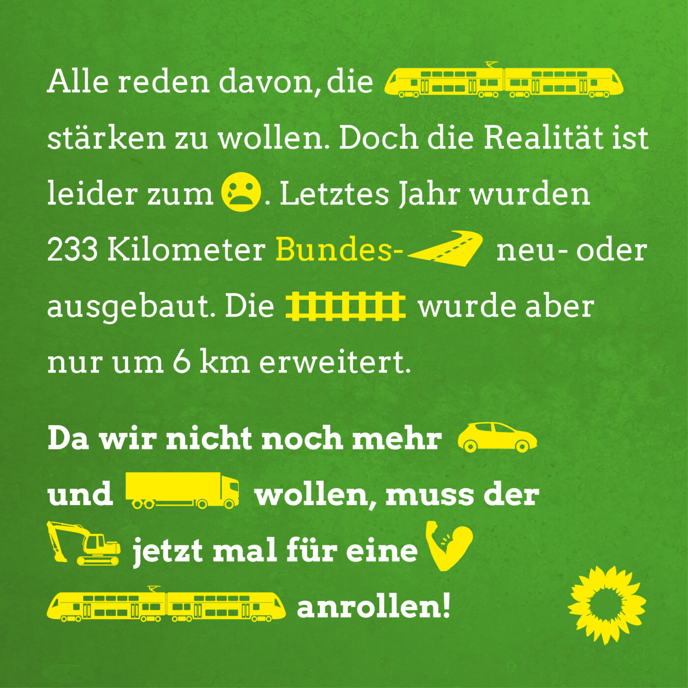 Verkehrspolitik des Bundes: Viele neue Straßen, wenig Schienenwege