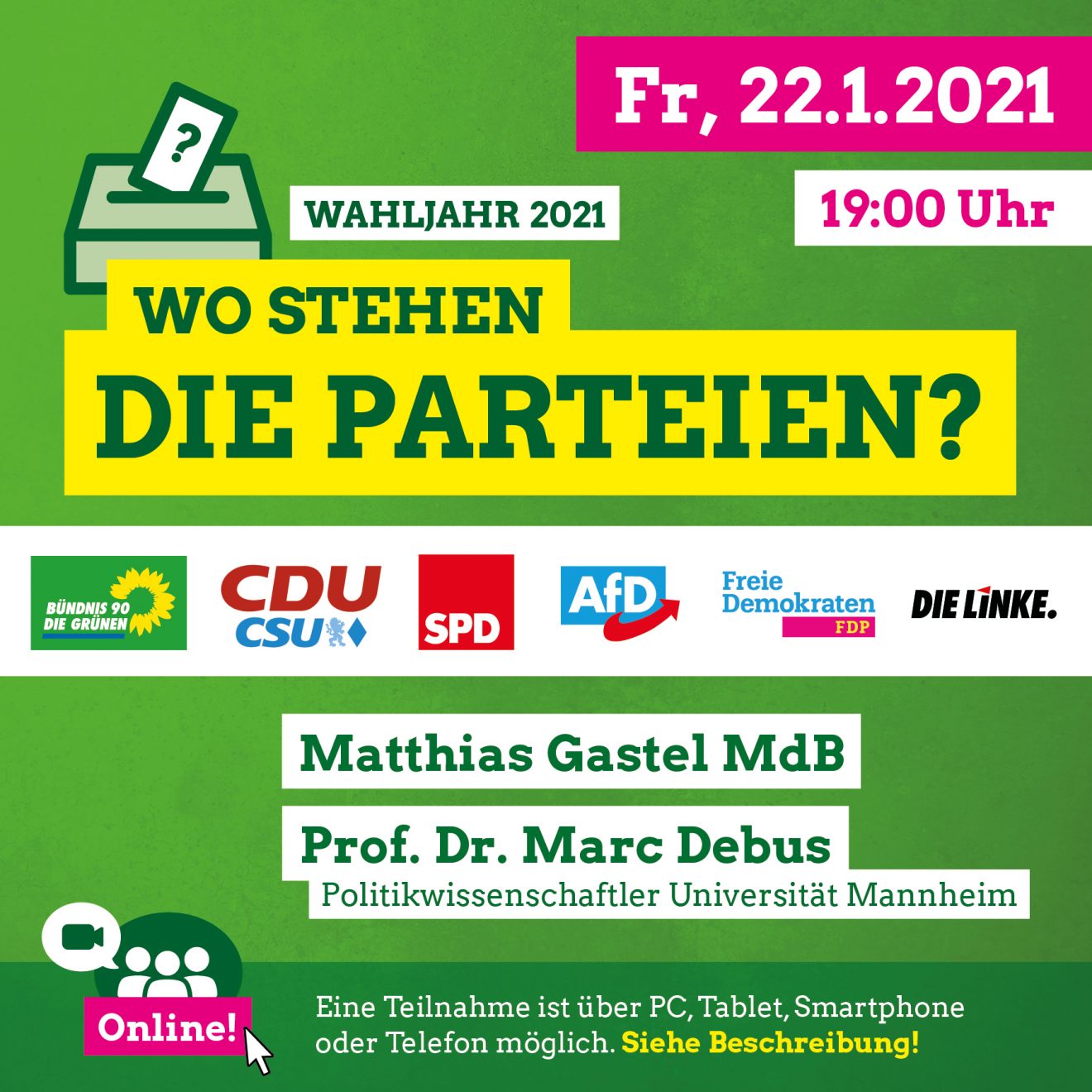 Sharepic Parteien 22.01.