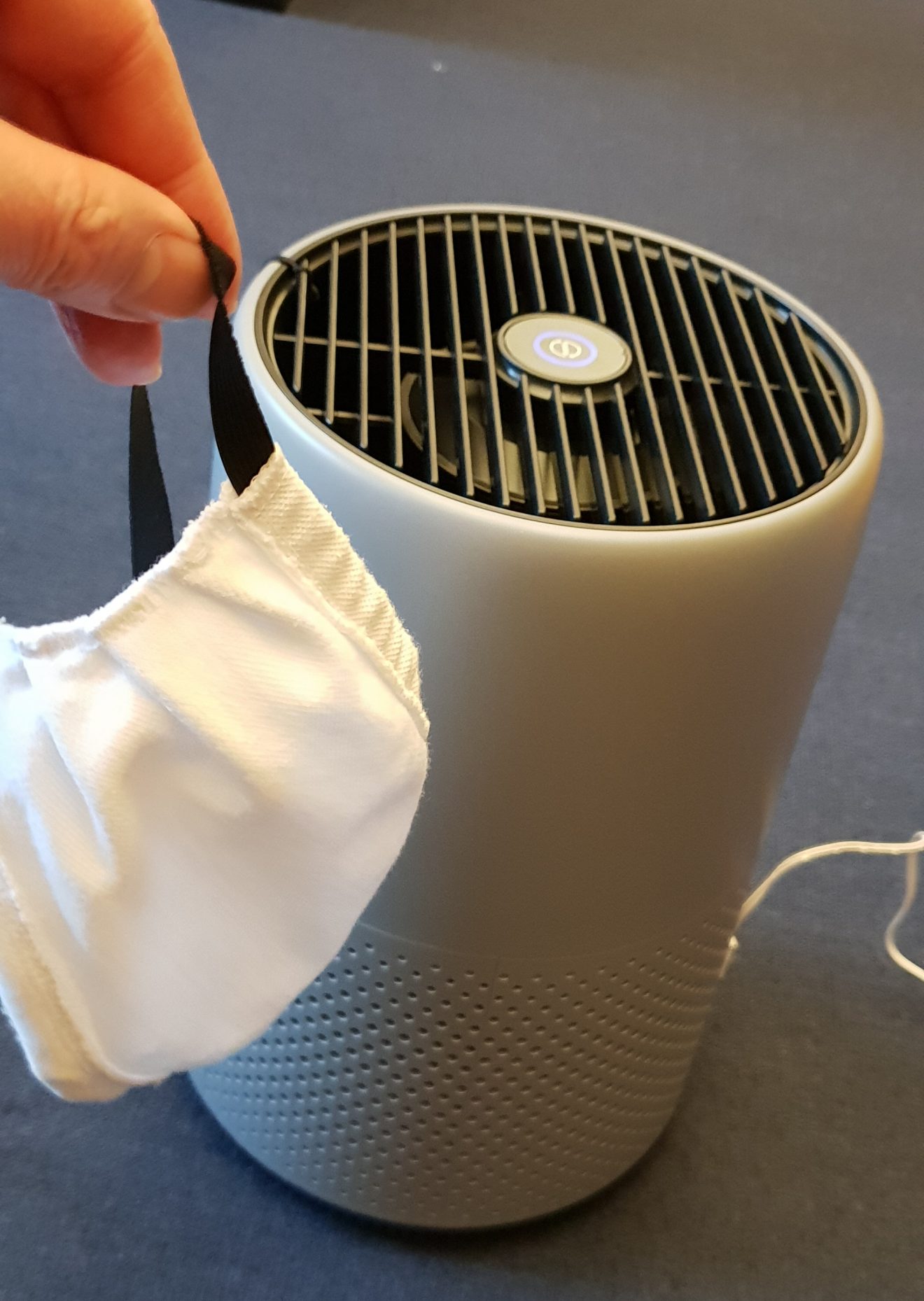 Luftfilter und Maske