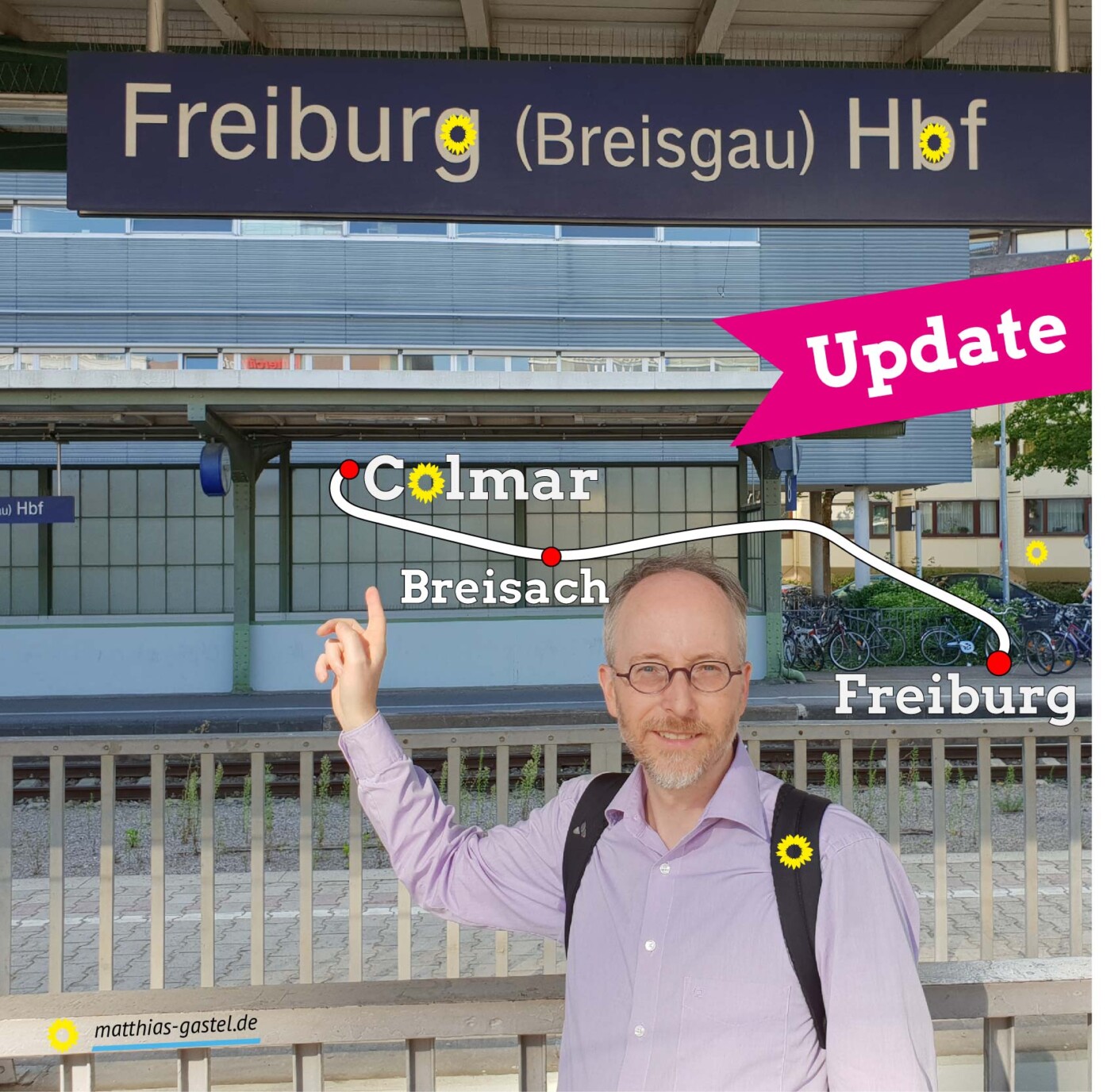 (Freiburg -) Breisach – Colmar nimmt Kontur an