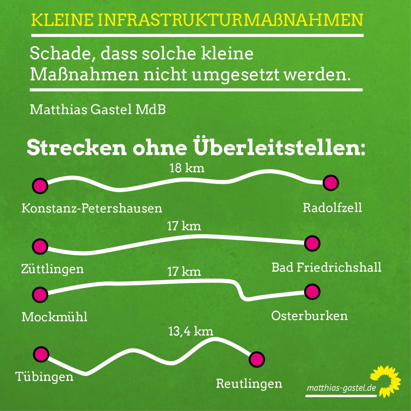 Leistungsfähigere Bahn: Manchmal helfen kleine Maßnahmen