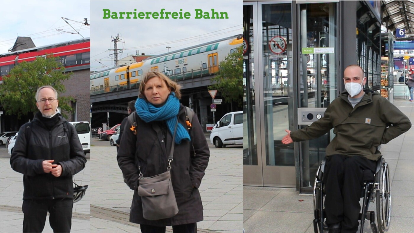 Unterwegs für barrierefreie Bahnhöfe