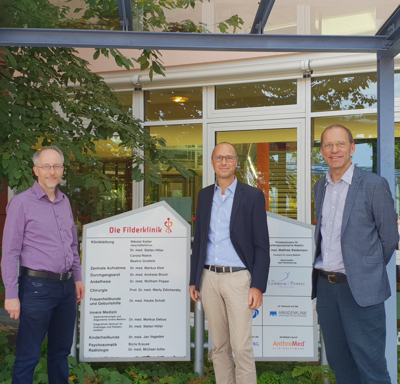 Besuch in der Filderklinik