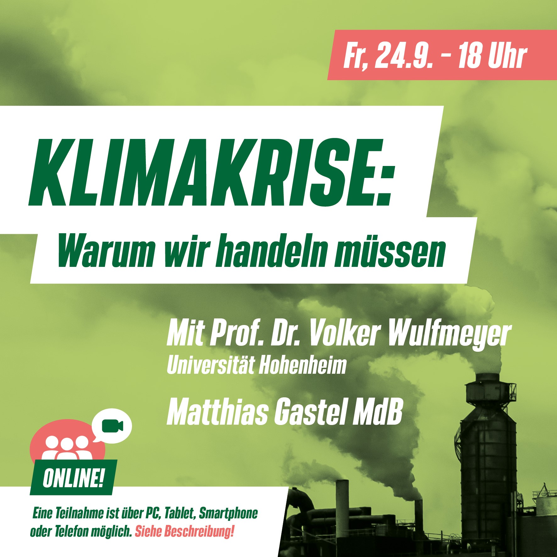 “Die Klimakrise: Warum wir handeln müssen”