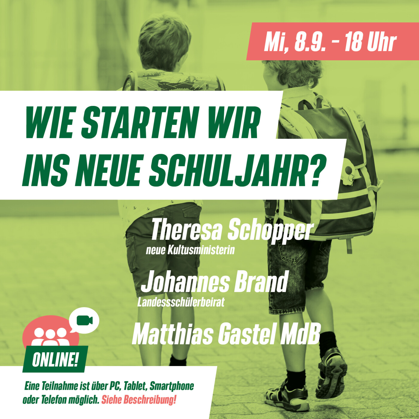 Start ins neue Schuljahr