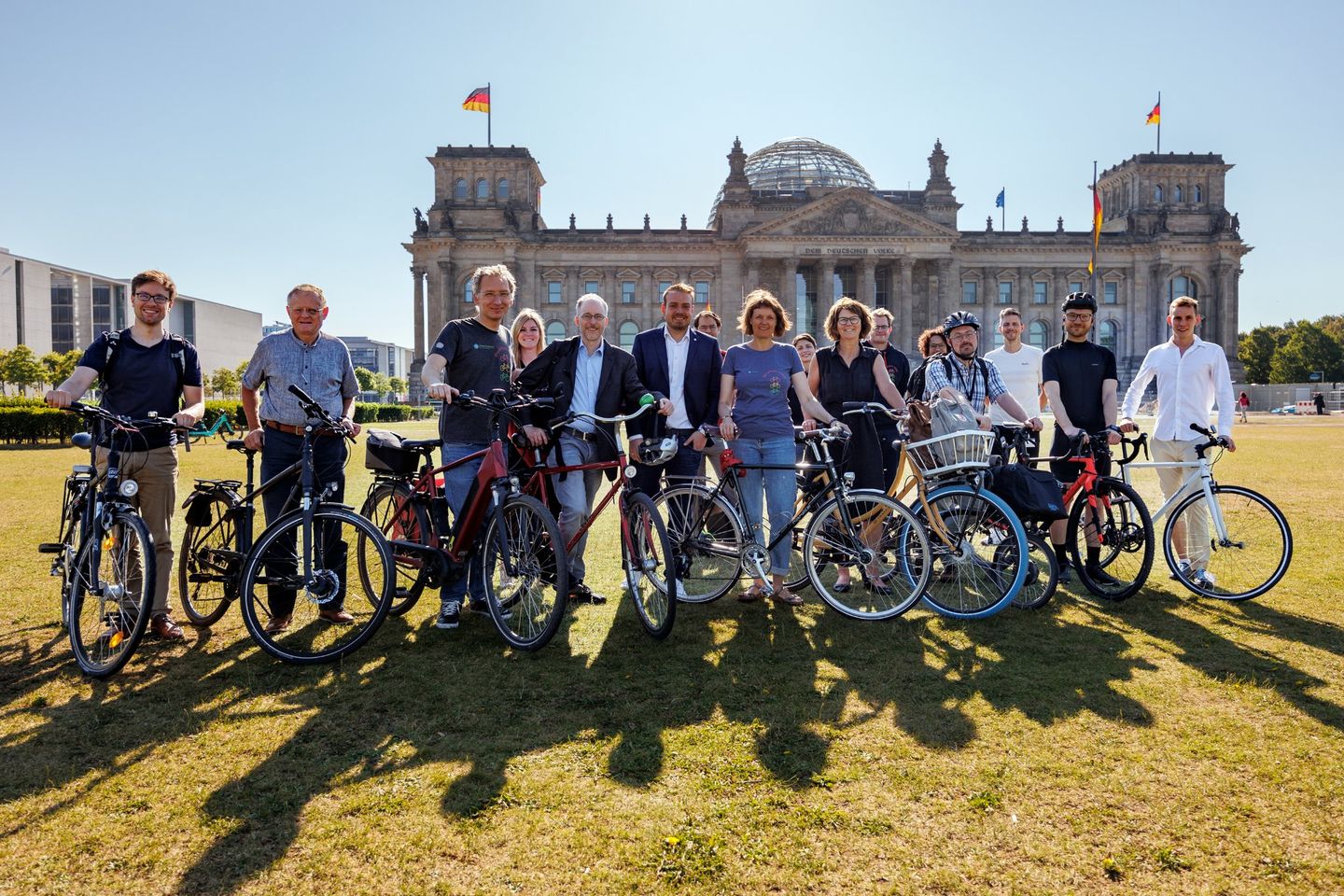 Mit Erfolg beim „Stadtradeln“ dabei