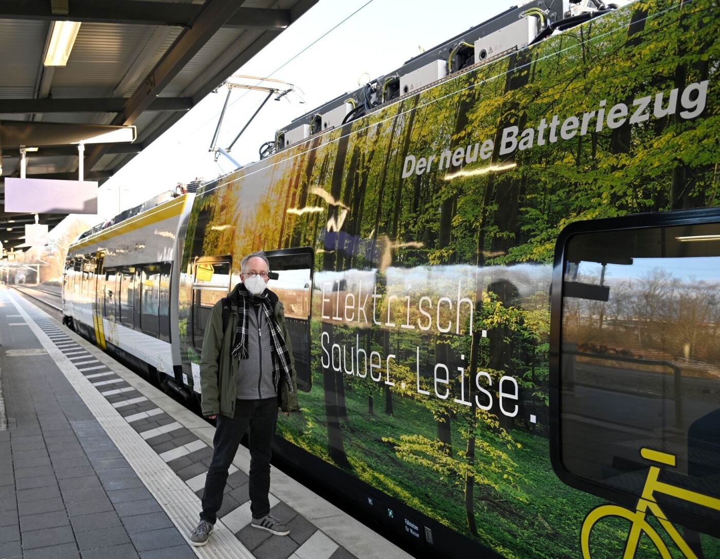 Erster Batteriezug im Regelbetrieb