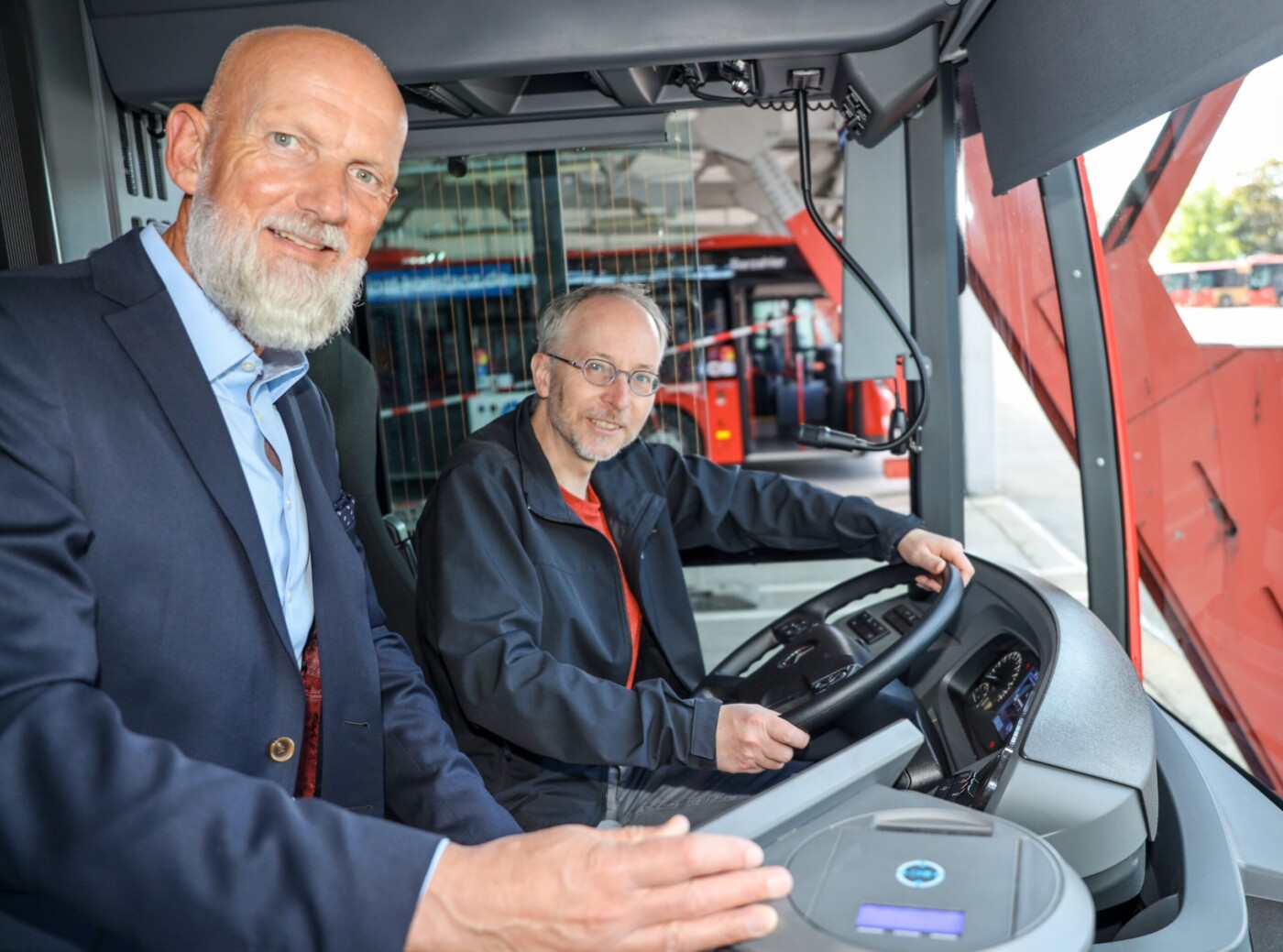 Mit E‑Bussen im Nahverkehr