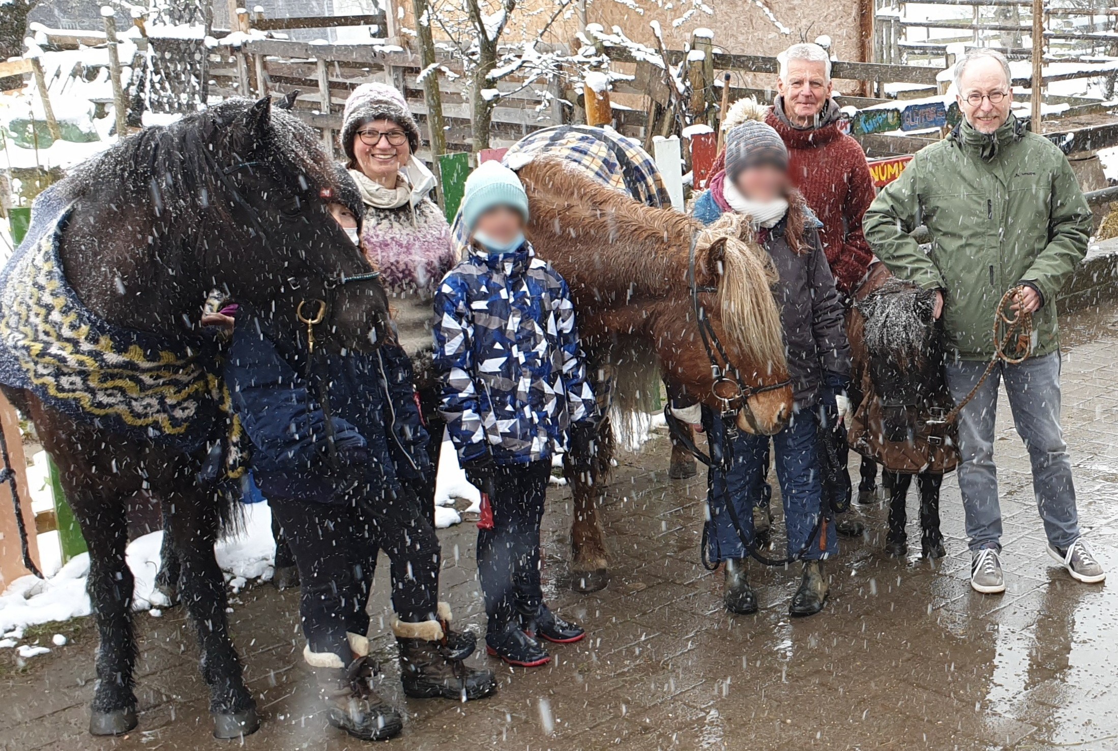 Besuch auf der Jugendfarm