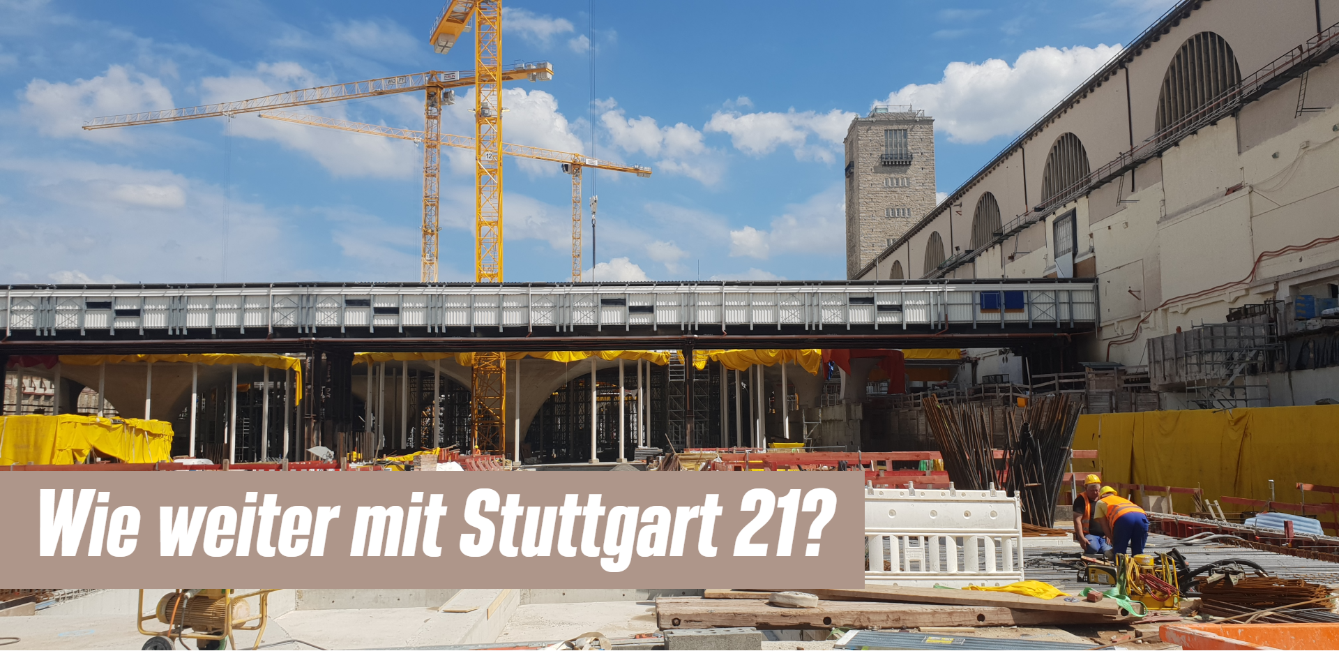 Wie weiter mit Stuttgart 21?
