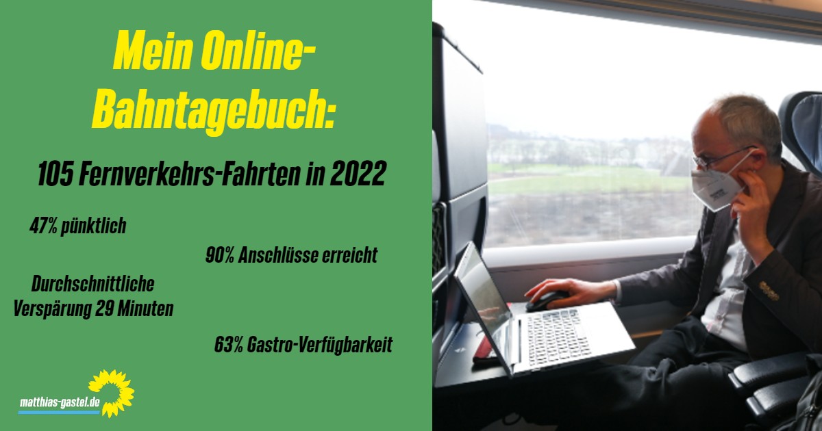 Meine Bahn-Erfahrungen in 2022