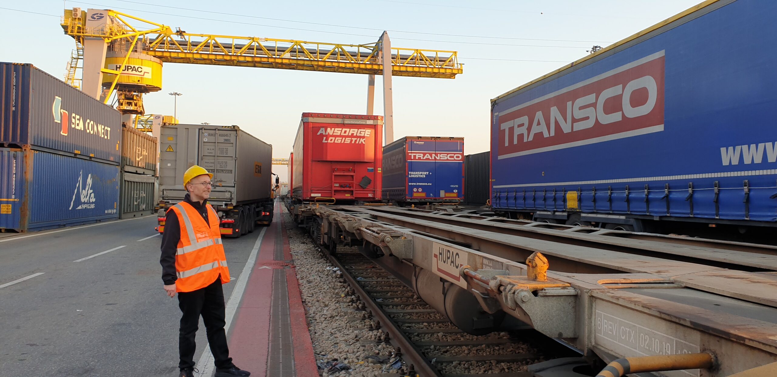 Italien: Besuch in großem KV-Terminal