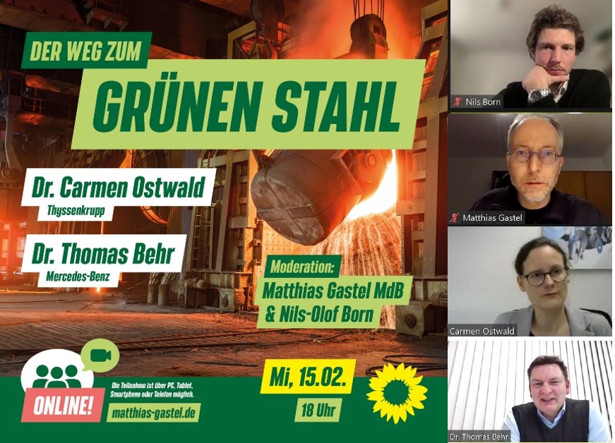 Der Weg zum „grünen“ Stahl