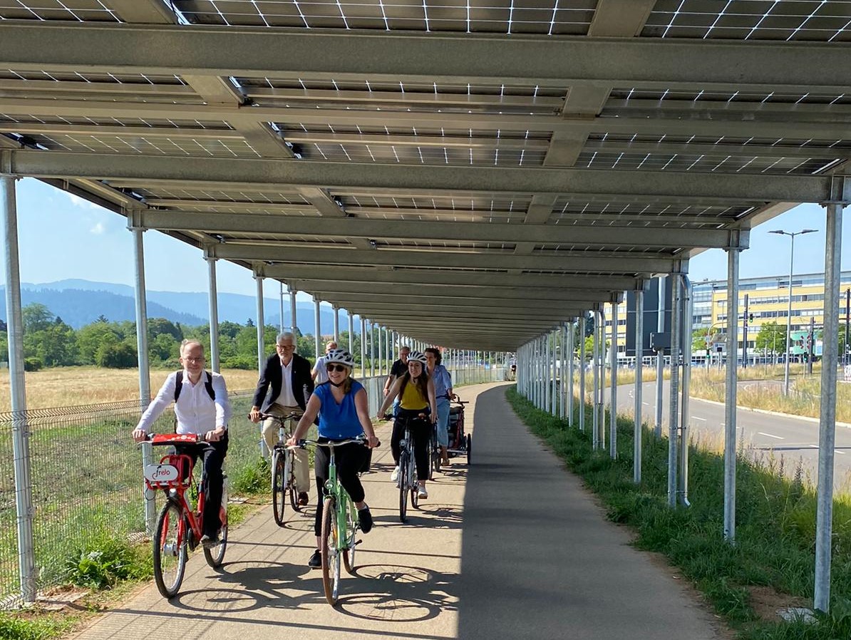 Deutschlands erster Solar-Radweg