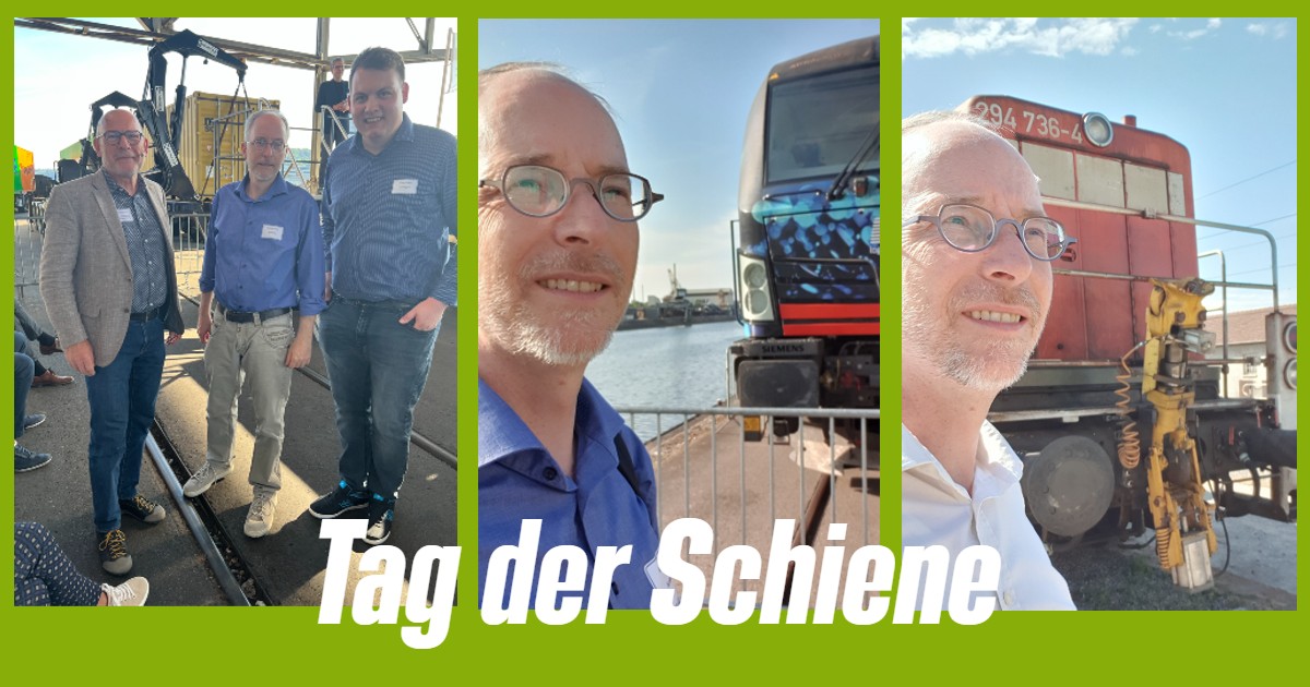 Unterwegs am „Tag der Schiene“