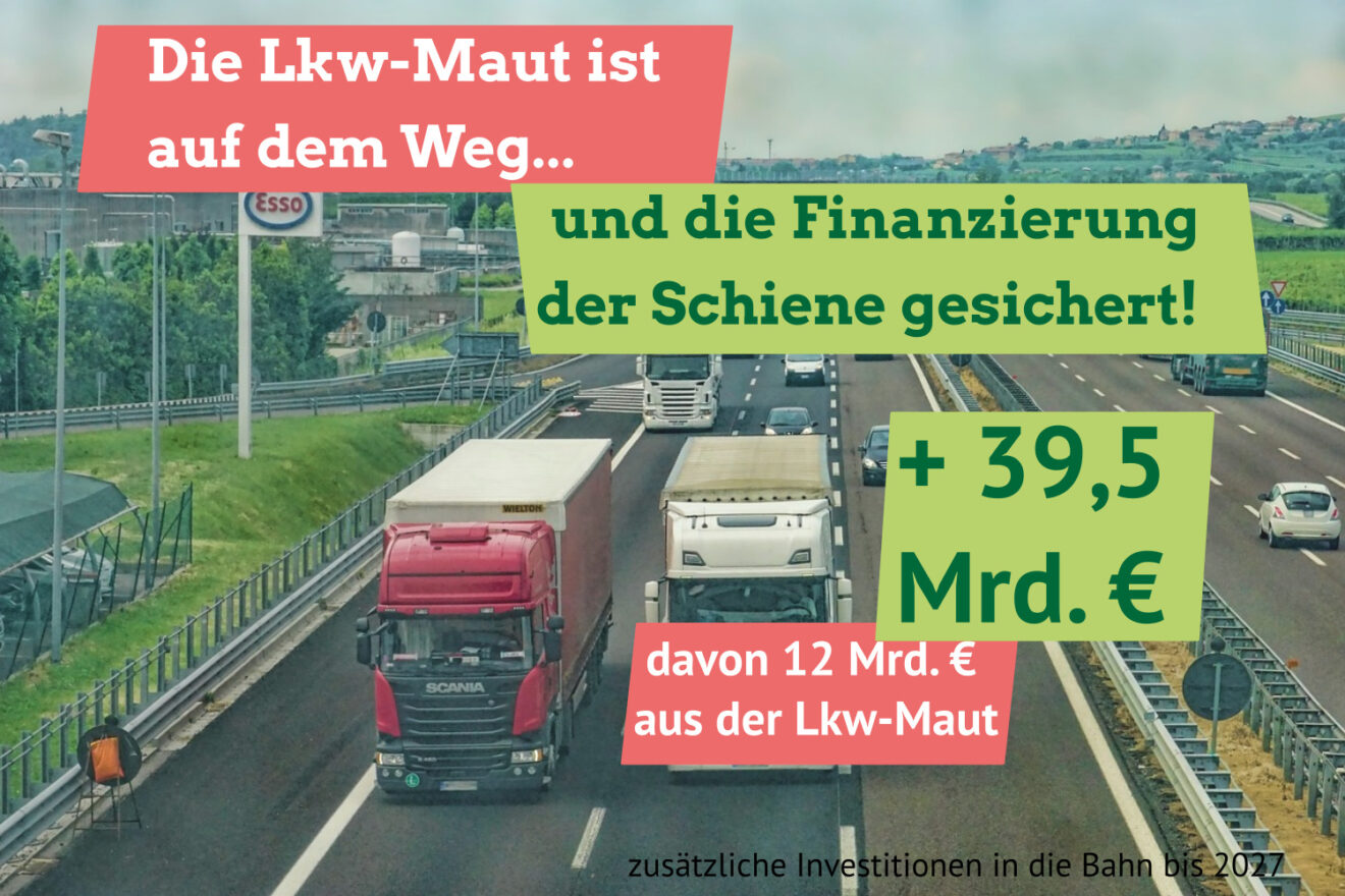 Neue Lkw-Maut auf den Weg gebracht