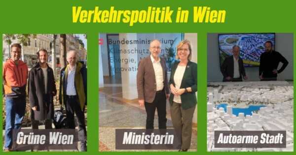 Verkehrspolitisch unterwegs in Wien