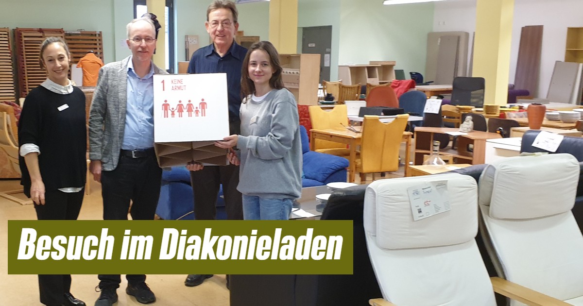 Besuch im Diakonieladen Kirchheim