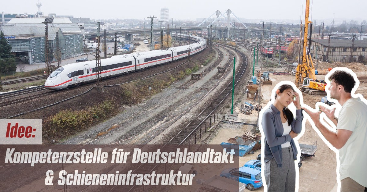 Kompetenzstelle: Konflikte bei Bahnausbau besser klären!