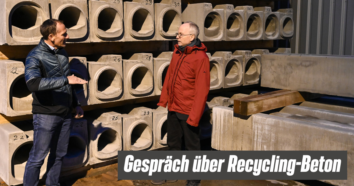 Recycling-Beton: Da geht mehr!