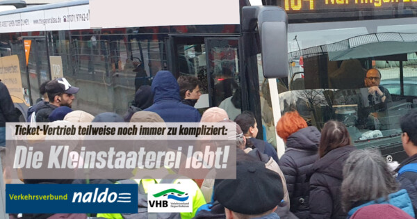 Tarifverbünde: Noch immer Kleinstaaterei