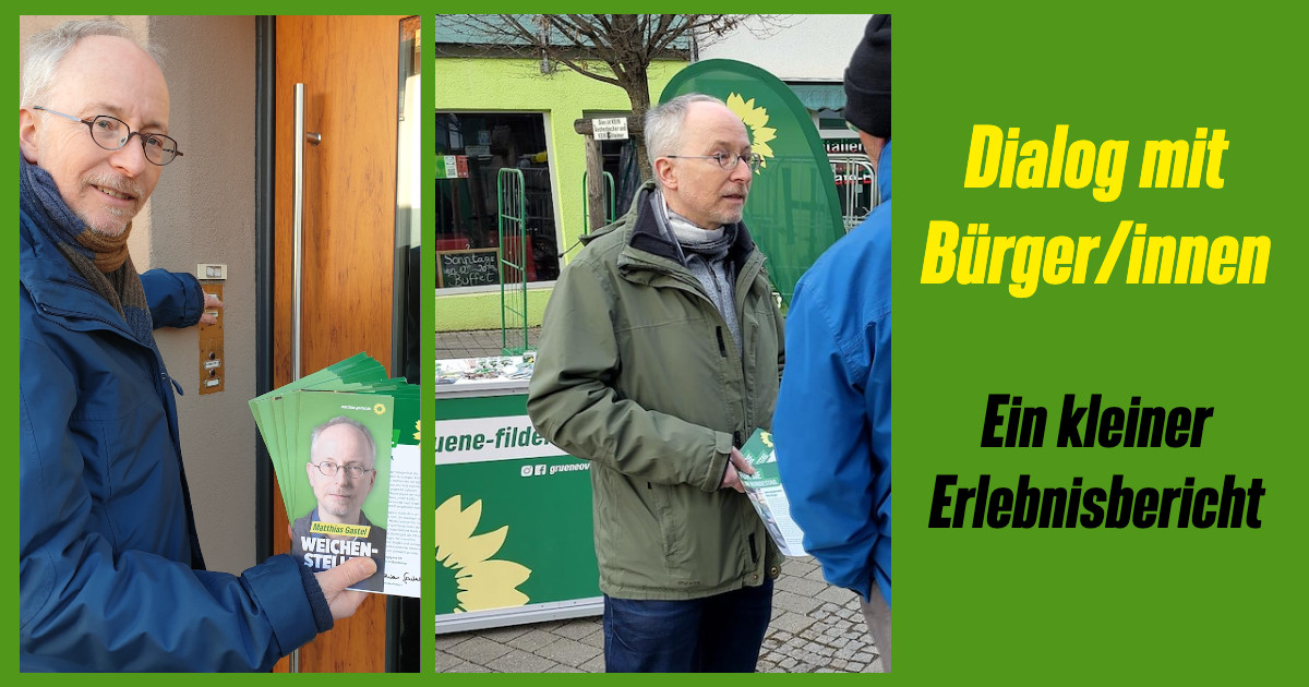 Im intensiven Dialog mit Bürger/innen