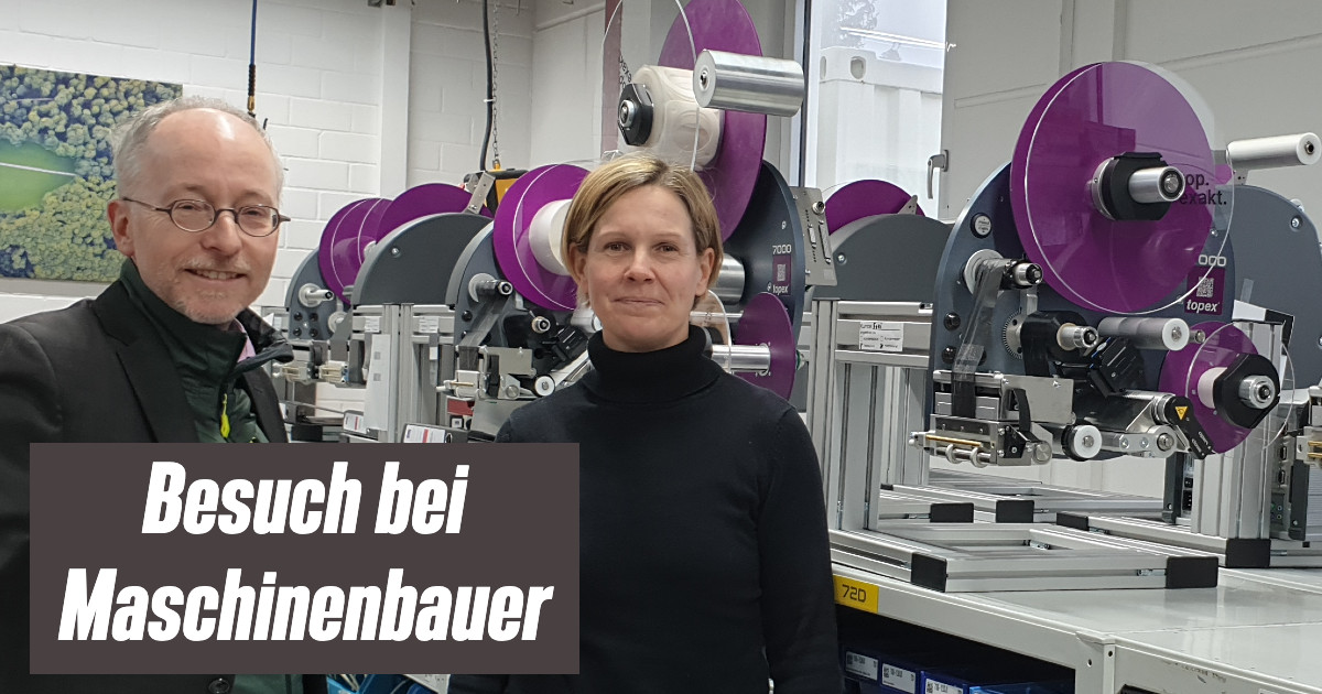 Besuch bei Maschinenbau-Unternehmen