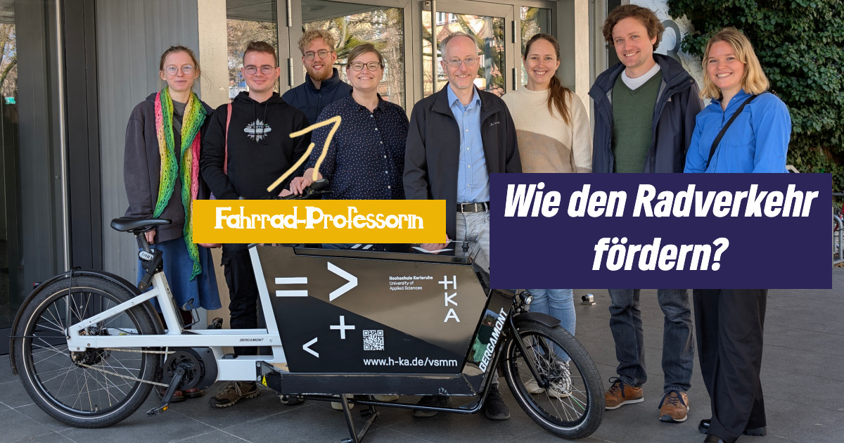Im Gespräch mit „Fahrrad-Professorin“!