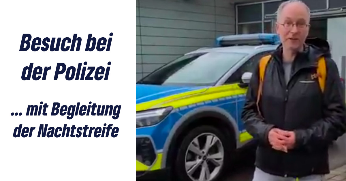 Auf Nachtstreife mit der Polizei