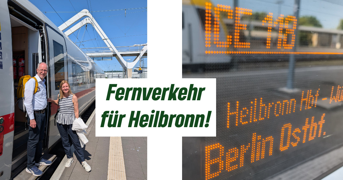 Hat Heilbronn eine Chance auf Fernverkehr?