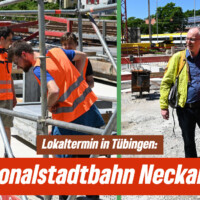 Regionalstadtbahn Neckar-Alb: In Tübingen stehen große Umbauten an