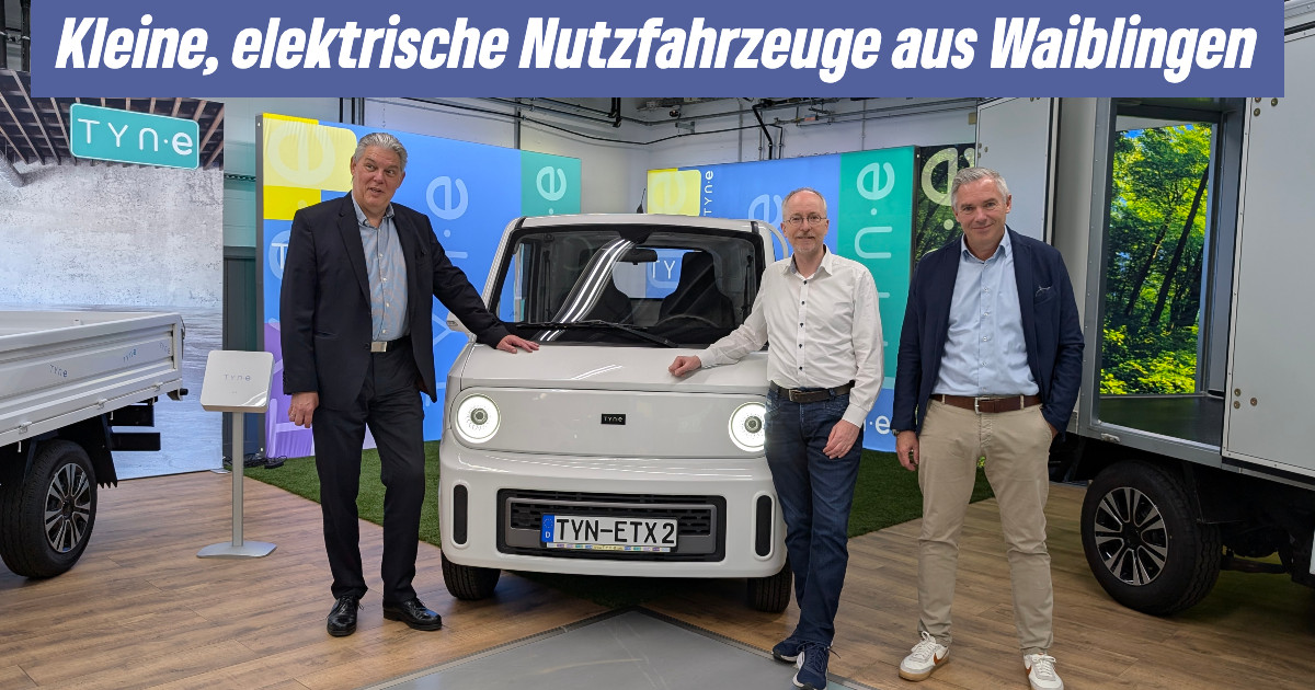 Nutzfahrzeuge aus Waiblingen: Klein und elektrisch