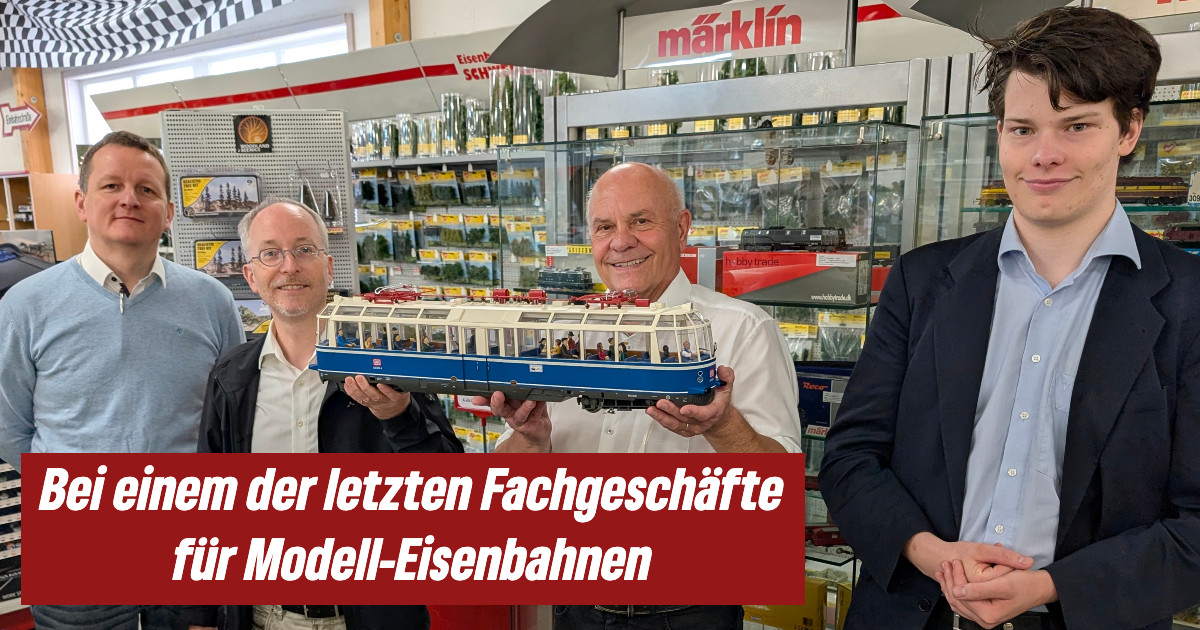 Die „kleine Eisenbahn“ in großer Auswahl
