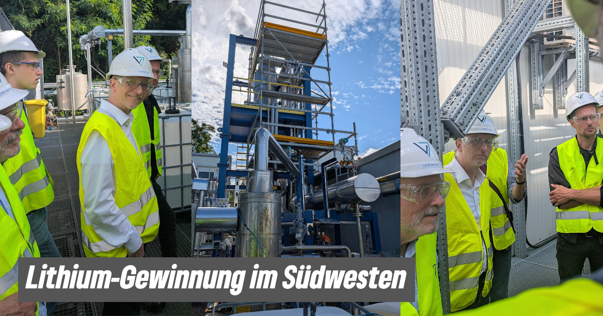 Lithium aus Deutschland – Besuch am Oberrhein