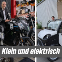 Im Fachhandel für kleine elektrische Fahrzeuge