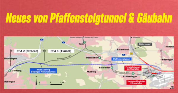 Fragwürdiger Pfaffensteigtunnel – Engpass nördlich von Böblingen