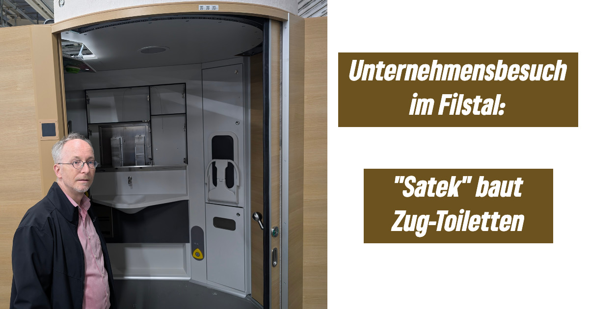 Zug-Toiletten aus dem Filstal